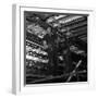 Engineers Lifting Steelwork into Position, South Yorkshire, 1954-Michael Walters-Framed Photographic Print