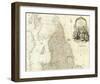 England and Wales (Northern section), c.1790-John Rocque-Framed Art Print