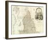 England and Wales (Northern section), c.1790-John Rocque-Framed Art Print