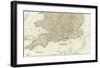 England and Wales (Southern section), c.1790-John Rocque-Framed Art Print