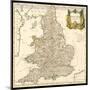 England and Wales-Robert Morden-Mounted Art Print