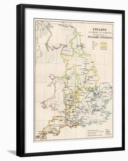 England at the Time of the Norman Conquest, 1066-1081-null-Framed Giclee Print