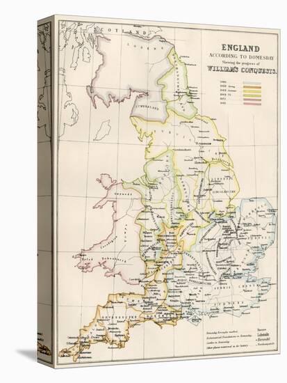 England at the Time of the Norman Conquest, 1066-1081-null-Stretched Canvas