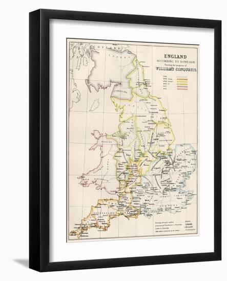 England at the Time of the Norman Conquest, 1066-1081-null-Framed Giclee Print