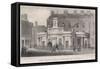 England, Bath, Cross Bath-T.H. Shepherd-Framed Stretched Canvas