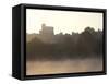 England, Berkshire, Windsor, Windsor Castle and River Thames at Dawn-Steve Vidler-Framed Stretched Canvas