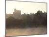 England, Berkshire, Windsor, Windsor Castle and River Thames at Dawn-Steve Vidler-Mounted Photographic Print