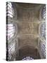 England, Cambridgeshire, Cambridge, King's College Chapel, Ceiling-Steve Vidler-Stretched Canvas