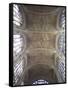 England, Cambridgeshire, Cambridge, King's College Chapel, Ceiling-Steve Vidler-Framed Stretched Canvas