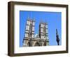 England, Central London, City of Westminster. Western Facade of Westminster Abbey-Pamela Amedzro-Framed Photographic Print