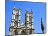 England, Central London, City of Westminster. Western Facade of Westminster Abbey-Pamela Amedzro-Mounted Photographic Print
