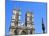 England, Central London, City of Westminster. Western Facade of Westminster Abbey-Pamela Amedzro-Mounted Photographic Print