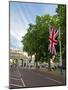 England, Central London. Union Flag Decorating the Mall Showing the Admiralty Arch in Distance-Pamela Amedzro-Mounted Photographic Print