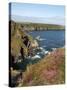 England, Cornwall; Hell's Mouth on the Wild Stretch of Coast Between Portreath and Hayle-Will Gray-Stretched Canvas