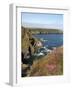 England, Cornwall; Hell's Mouth on the Wild Stretch of Coast Between Portreath and Hayle-Will Gray-Framed Photographic Print