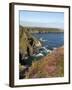 England, Cornwall; Hell's Mouth on the Wild Stretch of Coast Between Portreath and Hayle-Will Gray-Framed Photographic Print