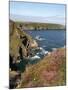 England, Cornwall; Hell's Mouth on the Wild Stretch of Coast Between Portreath and Hayle-Will Gray-Mounted Photographic Print