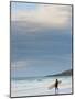 England, Cornwall, Newquay, Fistral Beach, Surfers, UK-Alan Copson-Mounted Photographic Print