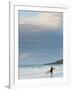 England, Cornwall, Newquay, Fistral Beach, Surfers, UK-Alan Copson-Framed Photographic Print
