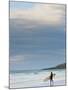 England, Cornwall, Newquay, Fistral Beach, Surfers, UK-Alan Copson-Mounted Photographic Print