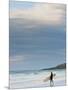 England, Cornwall, Newquay, Fistral Beach, Surfers, UK-Alan Copson-Mounted Photographic Print