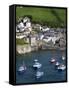 England, Cornwall, Port Isaac, UK-Alan Copson-Framed Stretched Canvas