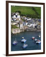 England, Cornwall, Port Isaac, UK-Alan Copson-Framed Photographic Print