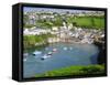 England, Cornwall, Port Isaac, UK-Alan Copson-Framed Stretched Canvas