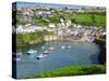 England, Cornwall, Port Isaac, UK-Alan Copson-Stretched Canvas