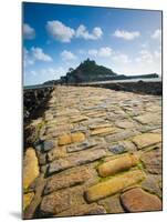 England, Cornwall, St Michaels Mount, UK-Alan Copson-Mounted Photographic Print