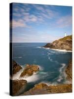 England, Cornwall, Trevose Head Lighthouse, UK-Alan Copson-Stretched Canvas