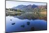 England, Cumbria, Lake District, Crummockwater-Steve Vidler-Mounted Photographic Print