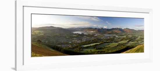 England, Cumbria, Lake District, Keswick and Derwent Water-Gavin Hellier-Framed Photographic Print