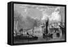 England, Devonport, 1832-T. Allom-Framed Stretched Canvas