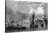 England, Devonport, 1832-T. Allom-Stretched Canvas