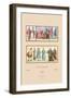 England, Dignitaries of Chelsea and Greenwich-Racinet-Framed Art Print