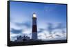 England, Dorset, Weymouth, Portland Bill Liighthouse-Steve Vidler-Framed Stretched Canvas