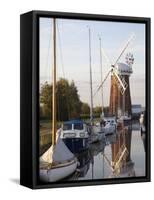 England, East Anglia, Norfolk, Norfolk Broads, Horsey Mill-Steve Vidler-Framed Stretched Canvas