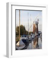 England, East Anglia, Norfolk, Norfolk Broads, Horsey Mill-Steve Vidler-Framed Photographic Print