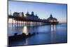 England, East Sussex, Eastbourne, Eastbourne Pier at Dawn-Steve Vidler-Mounted Photographic Print