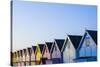 England, Essex, Mersea Island, Beach Huts-Steve Vidler-Stretched Canvas