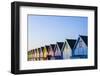 England, Essex, Mersea Island, Beach Huts-Steve Vidler-Framed Photographic Print