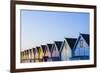 England, Essex, Mersea Island, Beach Huts-Steve Vidler-Framed Photographic Print