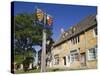 England, Gloustershire, Cotswolds, Chipping Campden, Heraldic Town Sign-Steve Vidler-Stretched Canvas
