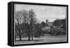 England, Highclere Castle-L. Daviel-Framed Stretched Canvas