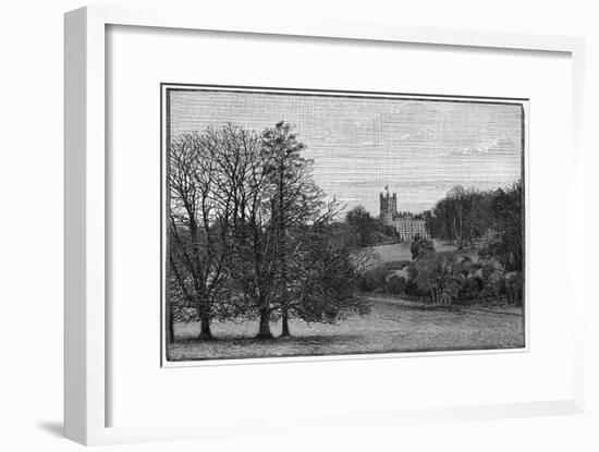 England, Highclere Castle-L. Daviel-Framed Art Print