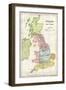 England in the Ninth Century, from 'A Short History of the English People'-null-Framed Giclee Print