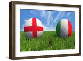 England-Italy-mhristov-Framed Art Print