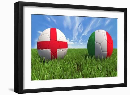 England-Italy-mhristov-Framed Art Print