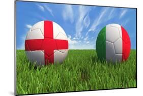 England-Italy-mhristov-Mounted Art Print